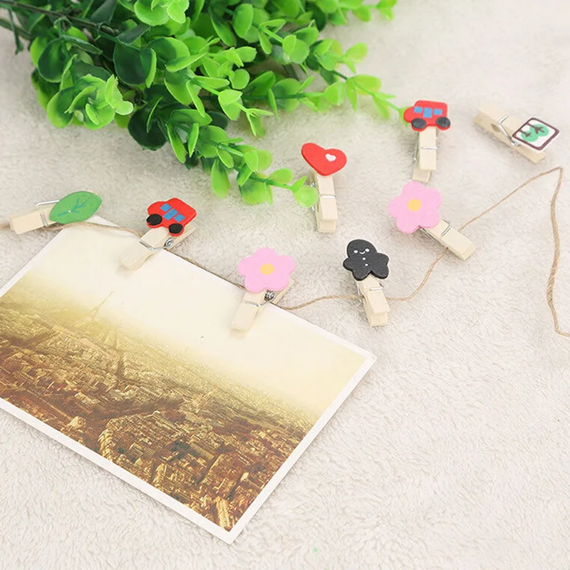 

10 искусственных деревянных поделок в виде совы, держатель для карт, вешалка для фото, зажим для одежды