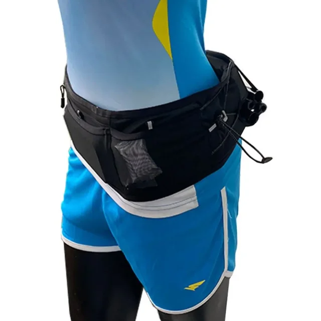 Breathable Running Waist Pack Large Capacity Elastic Mesh Running Bag Belt Mobile Phone Bag Lightweight Sports Fanny Pack 2