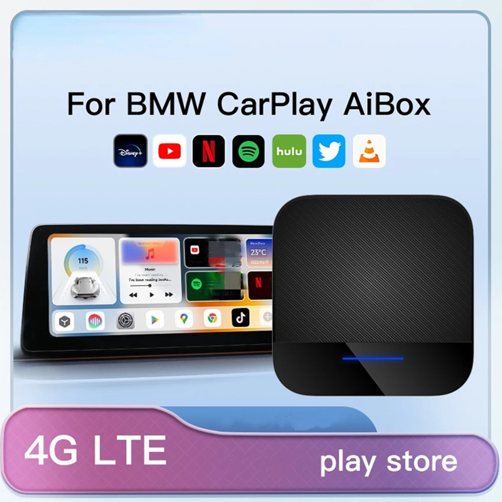 

1x Wireless Carplay Ai Box Fits For BMW 2019-later 8-core Processor For AN 10 System Wireless-CarPlay And Wireless-ANAuto