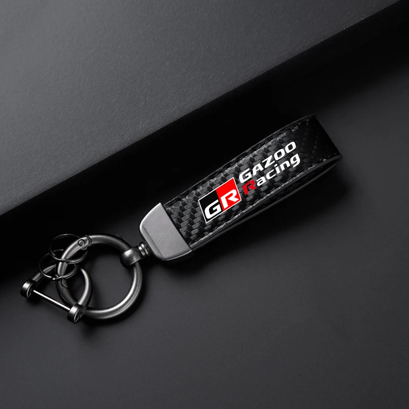Auto Leather Keychain Key Ring Accessory