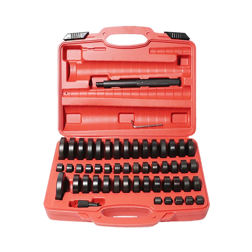 52pcs Auto Bushing Bearing Seal Driver Push Press Disc Tool Set