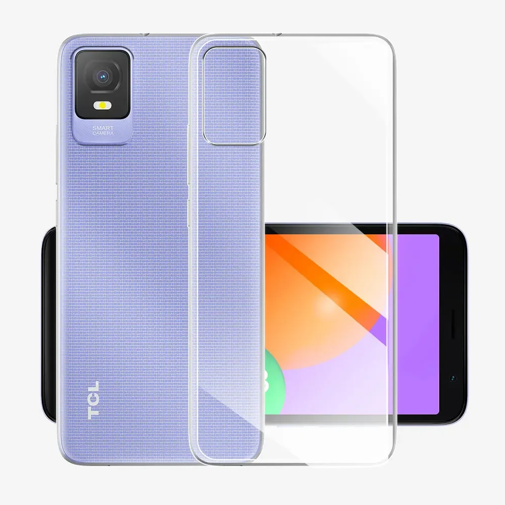 For TCL 403 Clear Case Silicon Soft Cover For TCL 403 TCL403 Phone Case For TCL 403 Tcl 403 Clear Ultra Thin Bumper Coque 3