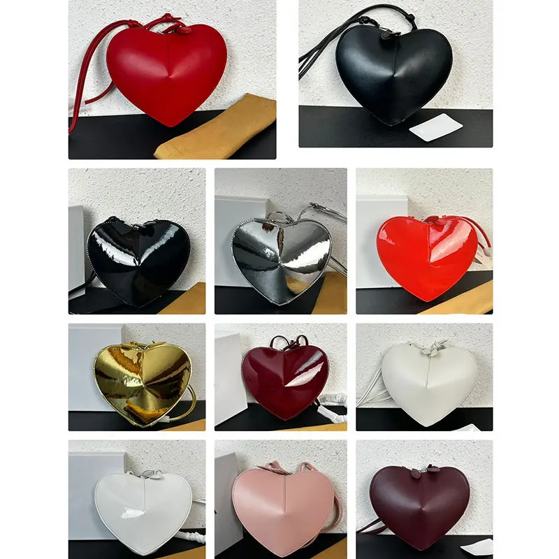 Women's Fashion Bag Designer Cute Heart Shaped Diagonal Cross Shoulder Wallet