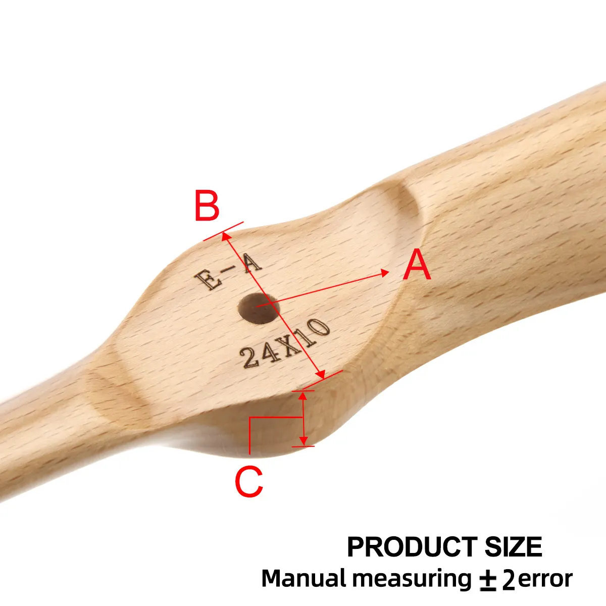 Flight Model 12inch to 18inch CW Wooden Propeller for Electric Motor/Engine