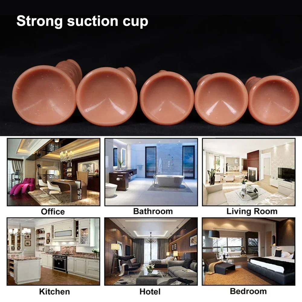 Sex Toys Soft Double Layer Silicone Big Dildo Realistic Fake Long Dick Penis Butt Plug Adult Sex Toys For Woman Men Vagina Anal Massager