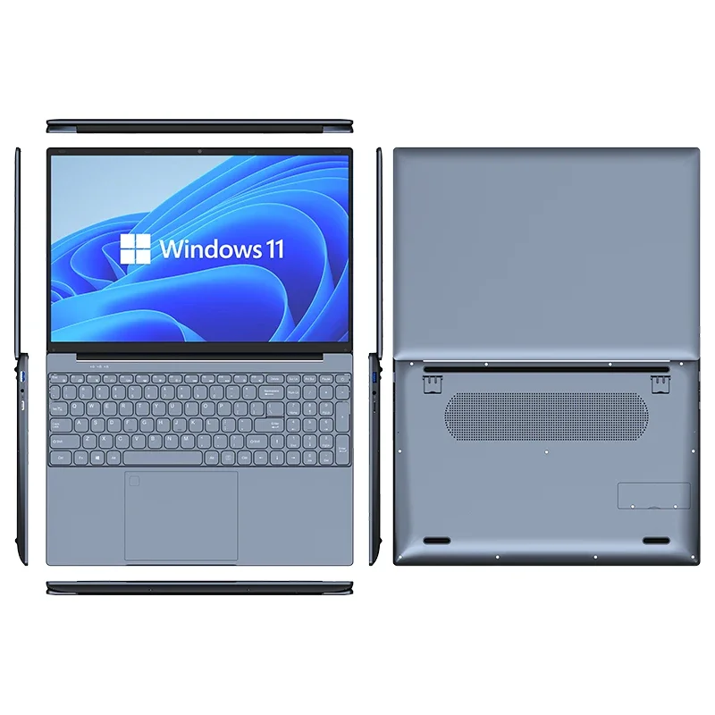 Laptop 16 Inch Intel Processor N95/N100 Backlit Keypad 32 GB DDR4 2TB SSD 3.4 GHz Fingerprint Unlock HD Camera Portable Computer 5