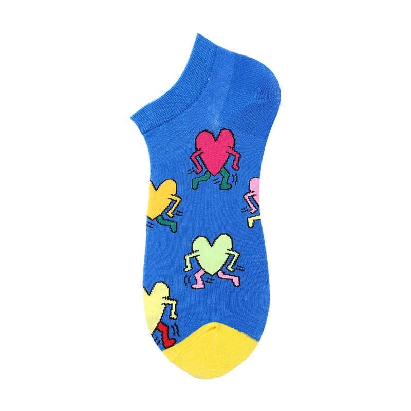 Men's Novelty High-Quality Geometric Fruit and Sushi Patterned Fashion Socks