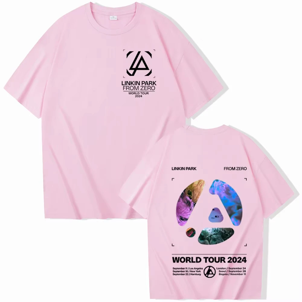 Linkin-Park From Zero World Tour t-shirty unisex Harajuku O