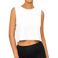 Chemise de sport gilet ample sans couture respirant séchage rapide haut salle de sport course Fitness Yoga vêtements hauts légers pour les femmes 5