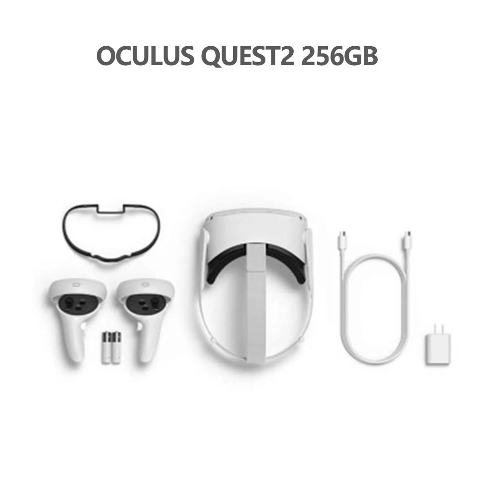 Powerful Oculus Quest 2 VR Glasses Advanced All In One Virtual Reality Headset Display Panoramic Somatosensory Game 128 /256GB 