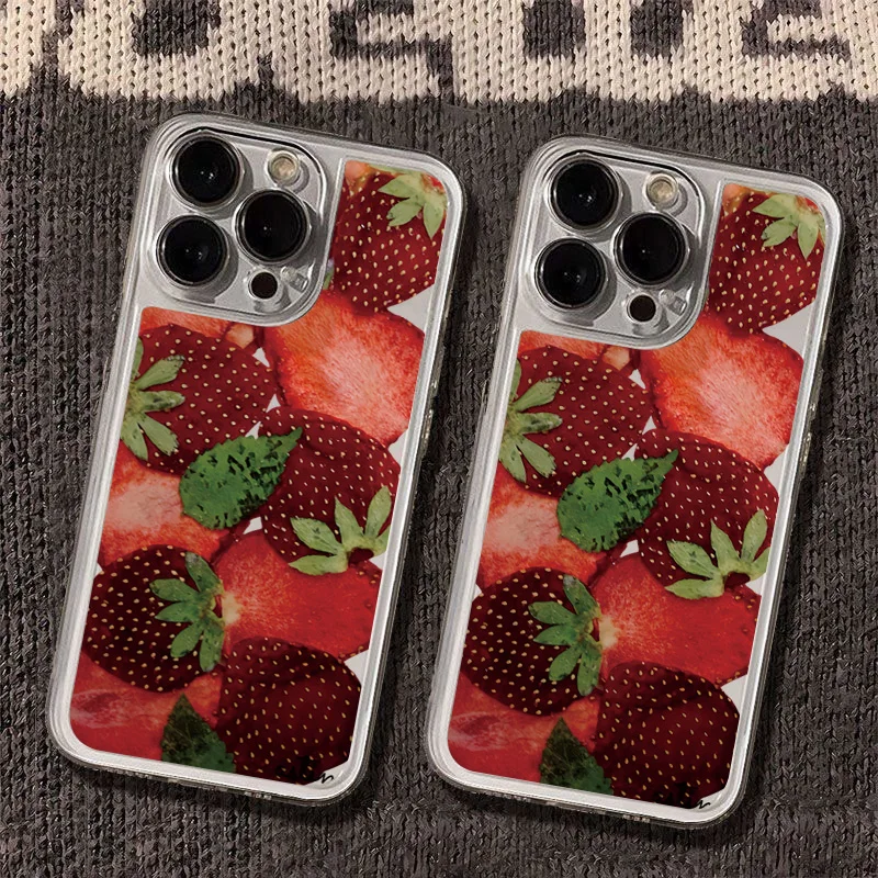 Korean Style Strawberry Phone Case