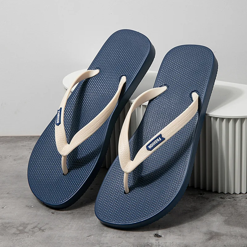 Men and women can wear for couples Processing Flip-flops Non-slip Outdoor Cool Slippers Casual Beach Shoes 7172