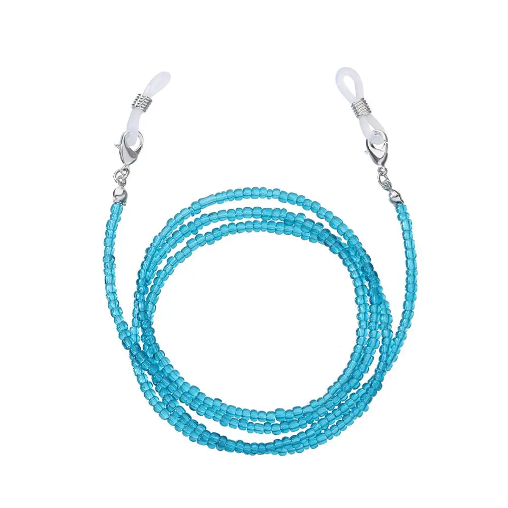 Wgoud Anti-Lost Eyeglass Strap Beaded Mask Chain Fashion Reading Glasses Sunglasses Spectacles Holder Neck Cord