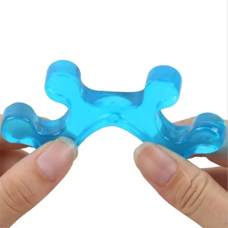 Soft Silicone Toe Separator Flexible Finger Spacer Manicure Pedicure Nail Toe Separating Straighteners 2Pcs 4 Colors