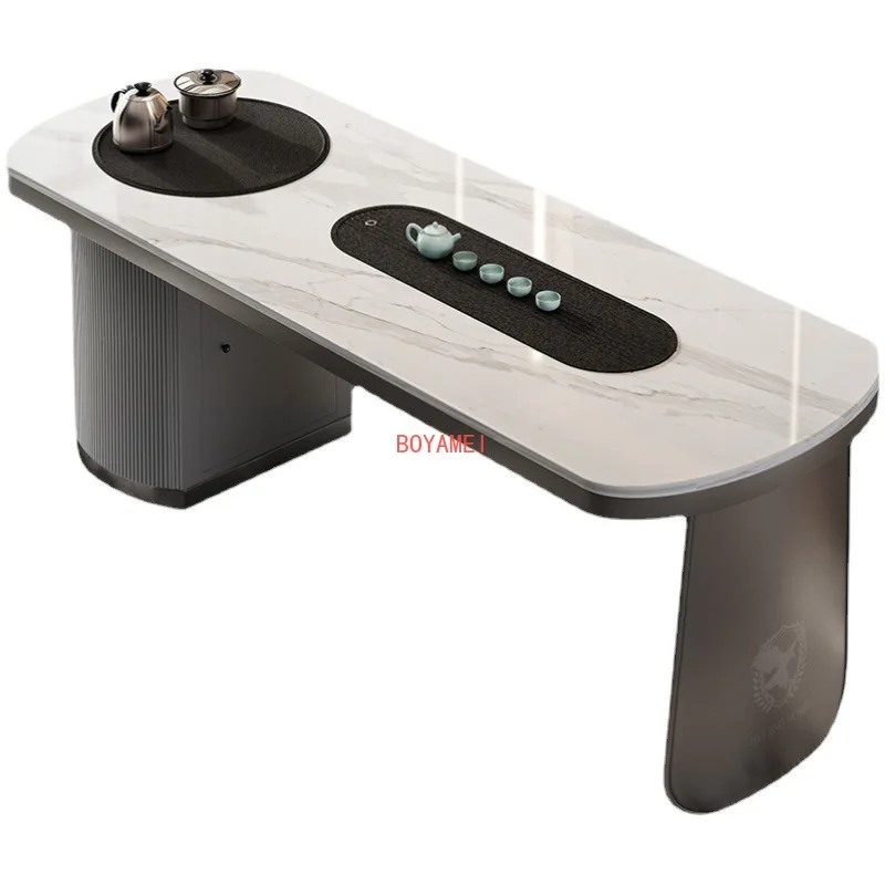 

tea table and chair combination 2021 household tea table modern simple tea desk integrated multifunctional combination