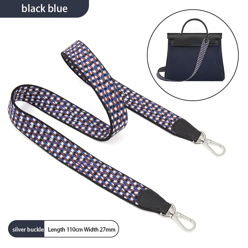 WUTA Bag Strap For Hermes Evelyn Bags Canvas Shoulder Crossbody Straps Belt  Replacement Adjustable 100-110cm Bag Accessories