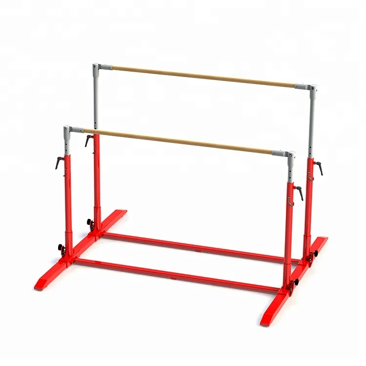 hot sale outdoor or indoor playground gymnastics uneven bars factory parallel bars for competition training horizontal