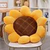 Cute Pillow Cartoon Flower Sunflower Cushion Stuffed Toy School Car Backrest Cushion Photography Prop Birthday Gift Home Textile 2