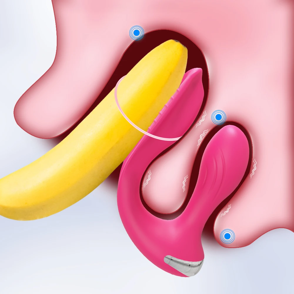 App Control Höschen teilen Vibrator Sexspielzeug für Frauen Dual Vibration Kitzler Stimulator Vagina Anal Vibratoren weibliche Mastur bator 1