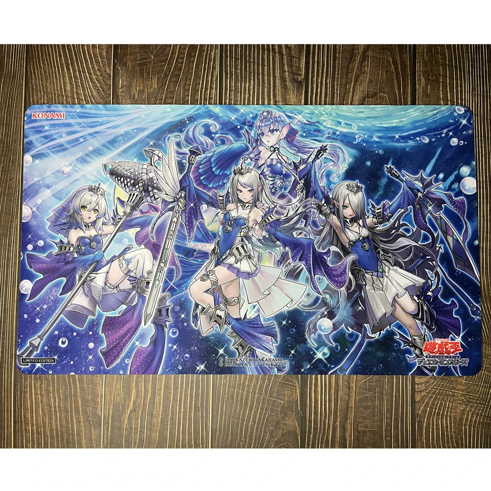 Yu-Gi-Oh Tearlaments Playmat Tcg Pad Ygo Mat Kmc Tcg Ogc Ccg Yugioh Mat-129