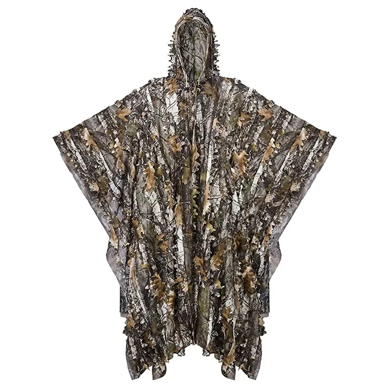 Veste champ équipement observation oiseaux Ghillie - tenue camouflage chasse pêche tactique homme