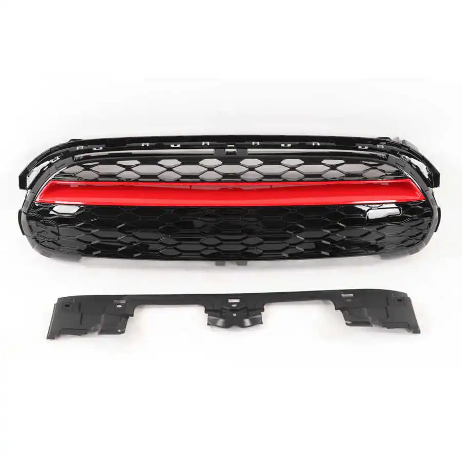 Gloss Black Front Bumper Upper Grill for GP3 Grille Kits Replacement for  MINI F55 F56 F57 One Cooper S JCW GP 2014‑2021