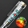 Induced Electric Tester Pen Screwdriver Probe light Voltage Tester Detector AC/DC 70-250V Test Pen Electrical Line Detector 2