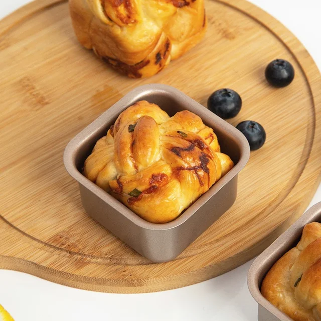 Set 2 Stampi Muffin Acciaio Antiaderente - Per Cupcake, Torte E Dolci (26.5x18.5cm) - Foto 2