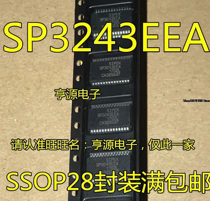 

10 шт. SP3243 sp3243eee SP3243ECA SSOP28 Оригинальный Новый Быстрая доставка
