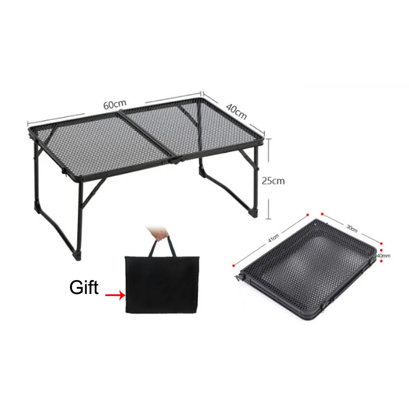 

Outdoor Foldable BBQ Grill Rack Portable Durable Barbecue Desk for Cooking Camping Barbecue Garden Picnic Accessories