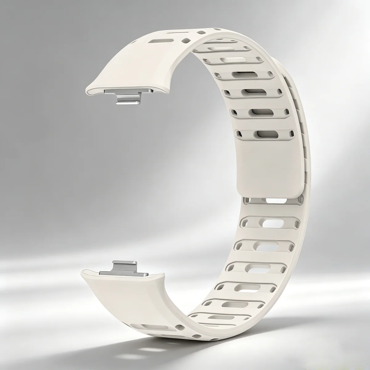 Magnetic Buckle Silicone Watch Strap – Universal Fit