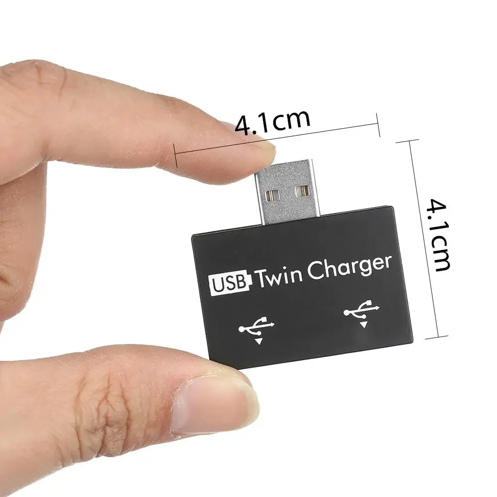 Dual-Port High-Speed USB Hub with Micro USB Power