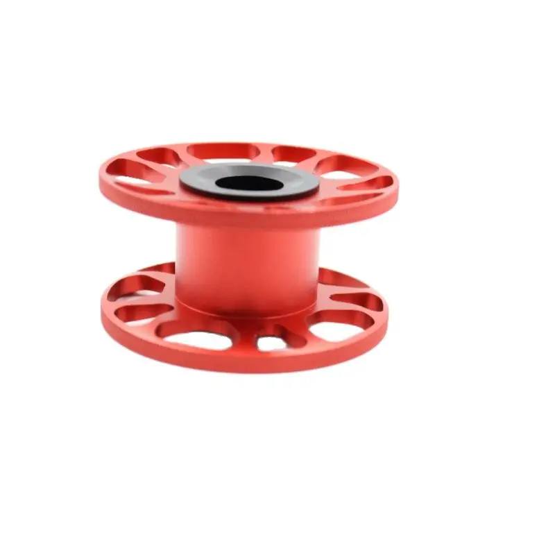 Wholesale Custom 30m Scuba Diving SMB Buoy Reel Spool Diving Guide Fingertip Rotation Finger With Quick Pay-off Aluminum Alloy