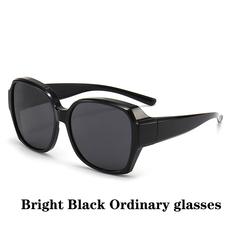 Polarized Over Glasses Sunglasses Round Frame Myopia Fishing Eyewear - Picture 10 of 26