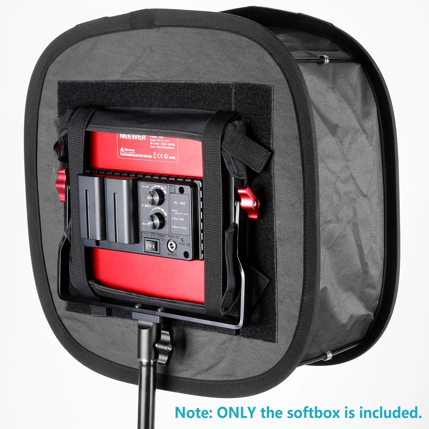 Neewer 2 Pcs LED Light Panel Softbox for 660 LED Panel