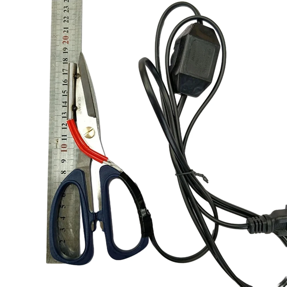 Electrothermal Scissors Stainless Steel Electric Heating Tailor Scissors Heated Cutting Scissors for Curtain Non-Woven Fabrics 3