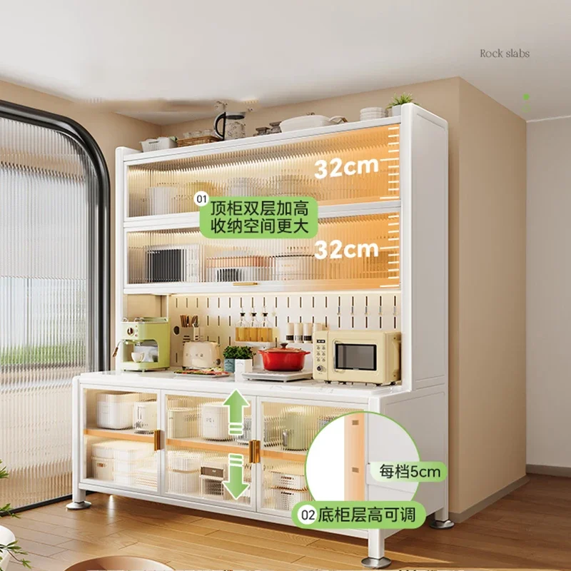 Sideboards Prefabricated Sideboard Cabinets Living Room et De Cuisine Vintage Accent Cabinet Coffee Cabinet Corner Table LT
