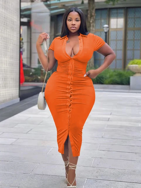 Plus Size Dresses for Women 4xl 5xl Summer Clothes Fashion Lady