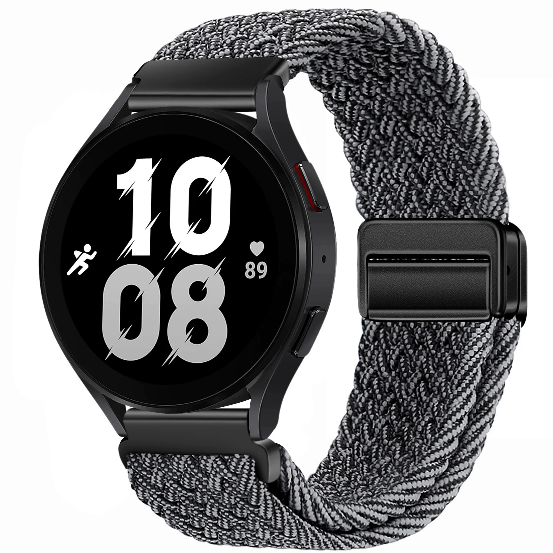 Magnetic Braided Loop Nylon Strap in 20mm/22mm