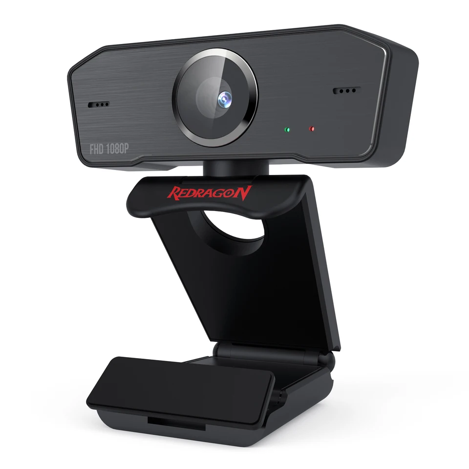Redragon GW800 1080P Webcam with Dual Microphone