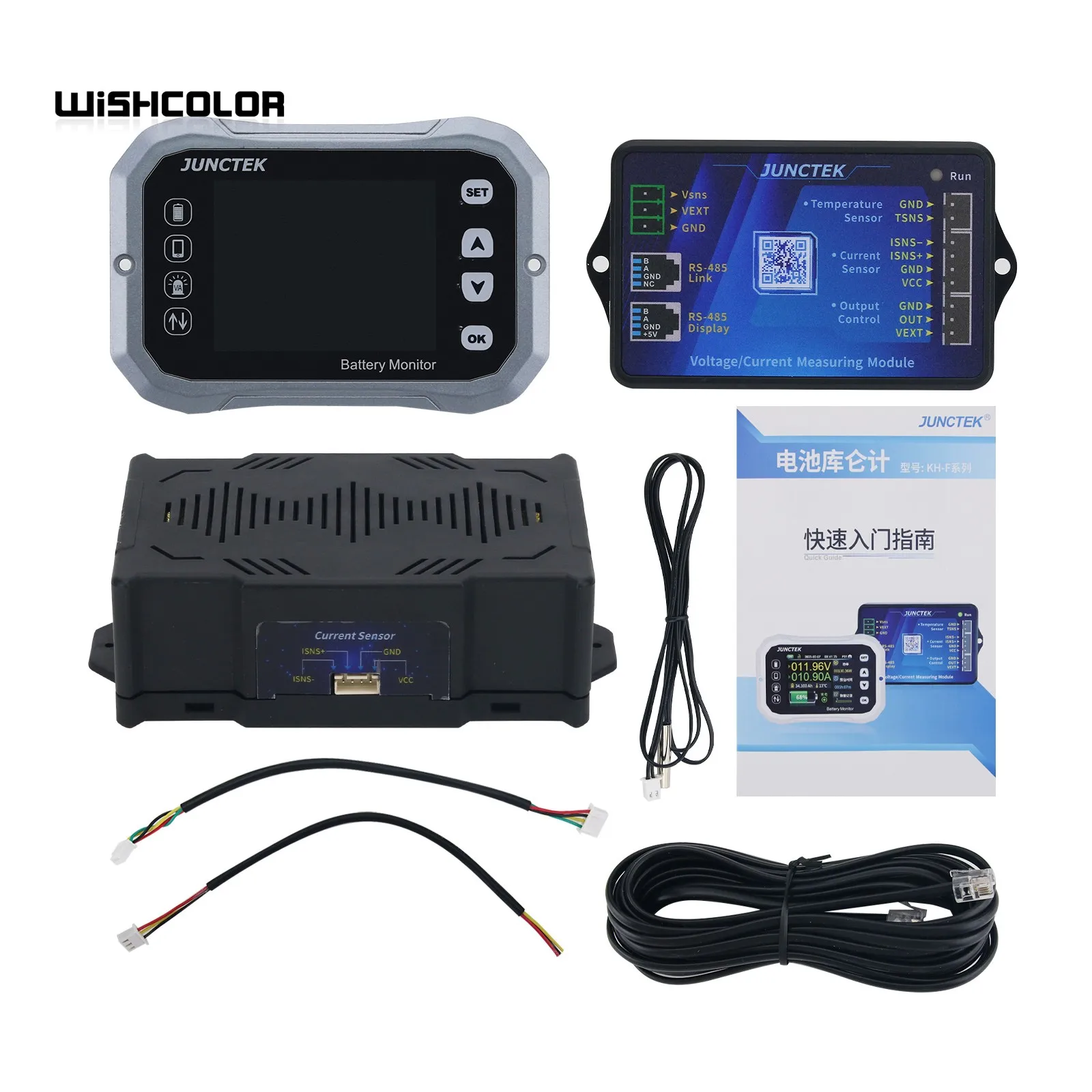 

KH160F Bluetooth Аккумуляторный монитор KH110F KH140F куломбит Вольтметр и амперметр 2,4 дюймовый ЖК-экран со встроенным зуммером