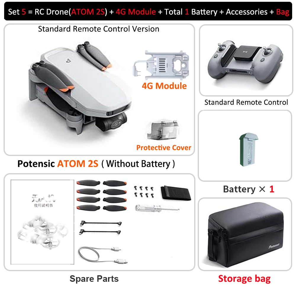 ATOM 2S PRO Set 5