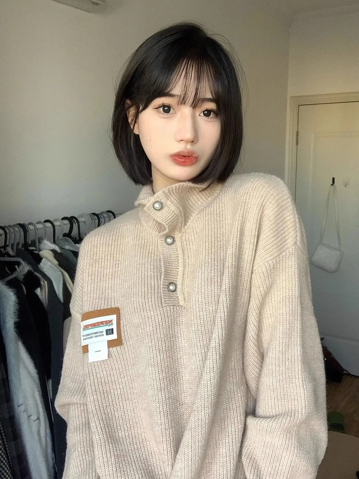 

Fashion Solid V Neck Sweater for Women Autumn Winter Classical Knitted Pullover Long Sleeve Lady Simple Basic.Knitwear Jumper