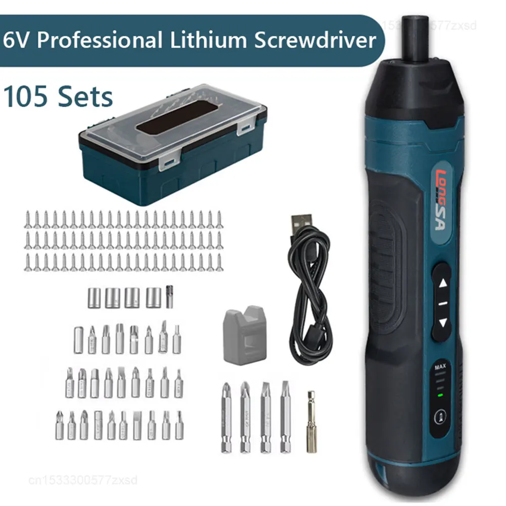 Mijia 무선 전기 스크루 드라이버, 충전식 1300mAh 리튬 배터리, 미니 드릴, 3.6V 전동 공구, 가정용 유지 보수 수리