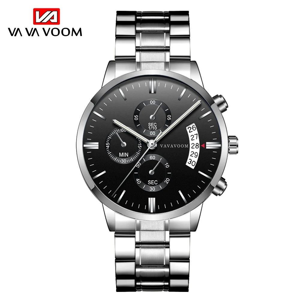

Men' Wristwatches Stainless Steel Strap 3ATM Waterproof Quartz Clock Personality Tough Guy Style Dropshipping Original Watches
