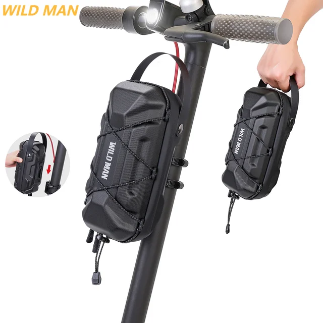 Guidon Trottinette électrique Sac WOZINSKY 6L Étanche EVA/PU