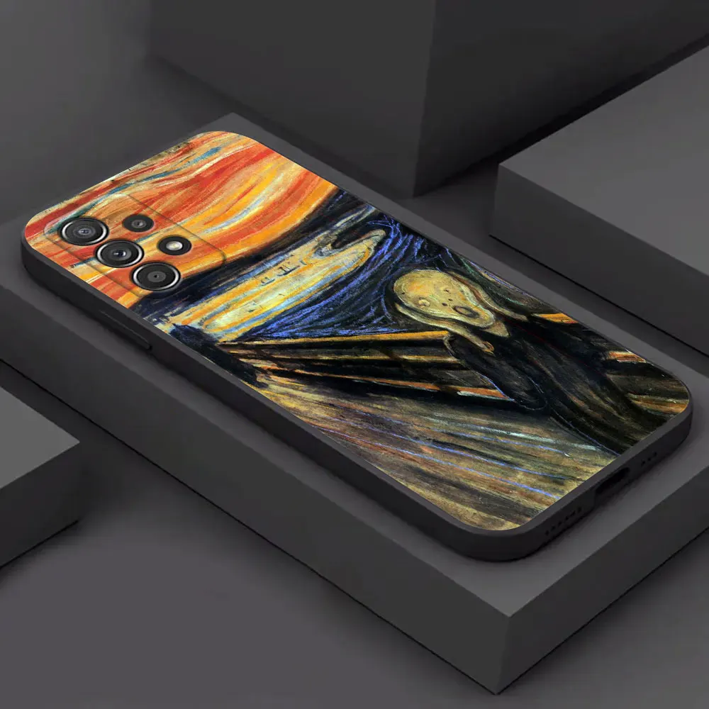 Van Gogh Starry Night Oil Painting Design Phone Case Cover