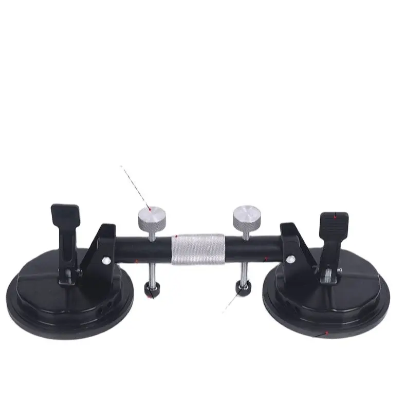 123MM Aluminum Alloy Suction Cups for Glass Fixed Tile Powerful Holder Ceramic Tile Double Claw Lifter Vacuum Suction Cup