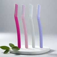 6pcs Coloful Eyebrow Trimmers Blade Shaver Portable Face Razor Eye Brow Epilation Hair Removal Cutters Safety Razor Woman Makeup 1