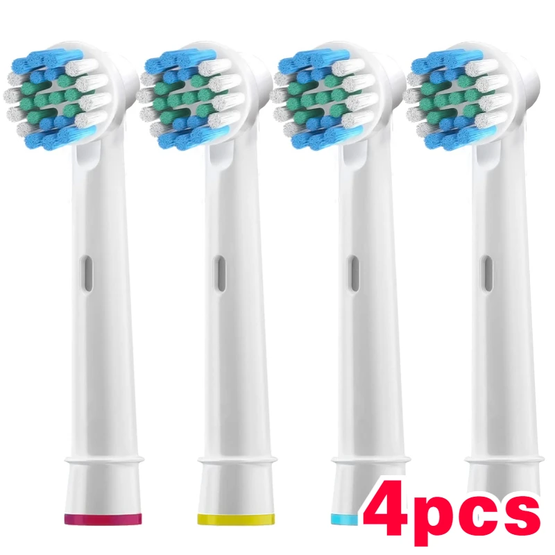 4 Pcs Replacement Electric Toothbrush Heads Professional Compatible for SB-17A Effectively Remove Plaque Teeth Cleaning